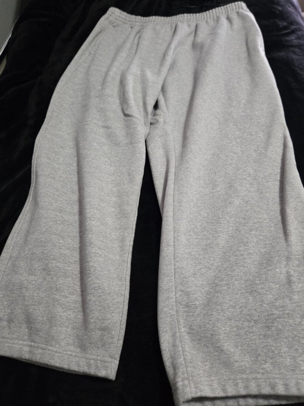adidas Men's Trefoil Essentials Open Hem Joggers